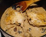 バレンタインに♡鶏肉のポルチーニ煮込み作り方11写真