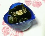 たっぷり食べちゃう♡ワカメバタ味噌炒め♡作り方2写真