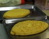 オムレツのサンドイッチ チーズ&プレーン作り方1写真