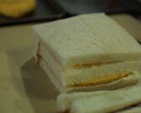 オムレツのサンドイッチ チーズ&プレーン作り方4写真