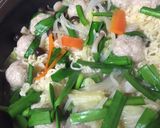 鶏団子 塩ちゃんこラーメン作り方5写真
