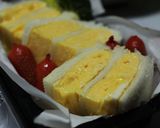オムレツのサンドイッチ チーズ&プレーン作り方9写真