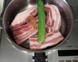 豚バラとかぼちゃのこっくり煮作り方1写真