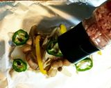 鱈と茸のバジルチーズホイル焼き作り方6写真