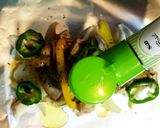 鱈と茸のバジルチーズホイル焼き作り方9写真