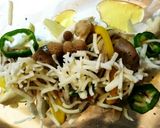 鱈と茸のバジルチーズホイル焼き作り方10写真