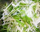 新玉ねぎと水菜のじゃこ豆腐サラダ作り方3写真