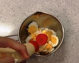 たっぷりたまごのピザトースト♪作り方1写真