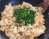 栄養満点！ヘルシー豆腐チャーハン作り方7写真