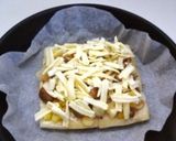 熱々ねぎ胡麻☆お餅ピザ作り方6写真