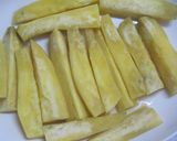ご飯が進む♡さつま芋の照り照り肉巻き作り方1写真