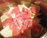 和だしで優しい味、鶏肉と白菜の煮もの作り方2写真