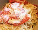 適当トマトスパゲッティと冷やし中華作り方6写真