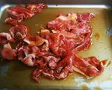 簡単★豚キムチ丼作り方1写真