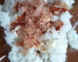 ズボラで旨い☆お好み焼き風おにぎり作り方2写真