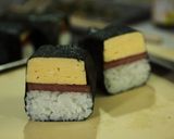 ふわふわ玉子のスパムむすび作り方7写真