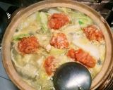 超簡単☆味付け2つで心も体もぽかぽか鍋作り方3写真