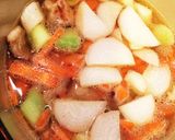 簡単☆体ぽかぽか鶏味噌鍋☆作り方5写真