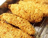 ごまたっぷり♡鶏ササミのフライ作り方4写真