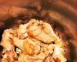 ホクホク蓮根と鶏手羽元のこっくり煮作り方1写真