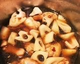ホクホク蓮根と鶏手羽元のこっくり煮作り方3写真