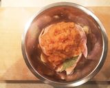 ストウブでつくる丸ごとチキンのりんご焼作り方3写真