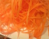 ニンジン麺☆でヘルシーに♪作り方1写真