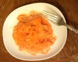 ニンジン麺☆でヘルシーに♪作り方4写真