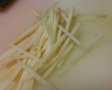 鶏ガラねぎスープ。作り方4写真