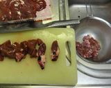 鶏レバーの片栗粉衣の甘辛煮作り方3写真