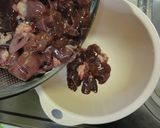 鶏レバーの片栗粉衣の甘辛煮作り方5写真
