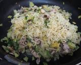 塩ラーメンやきそば（とんぺい焼き風）作り方4写真