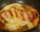 フライパンde簡単カツ丼作り方11写真