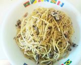 ツナとゆかりの和風パスタ作り方2写真