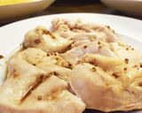 柔らか蒸し鶏のハニーマスタードソース☆*作り方7写真