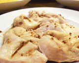 柔らか蒸し鶏のハニーマスタードソース☆*作り方7写真