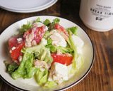 ☆簡単☆豆腐とトマトのツナサラダ作り方6写真