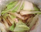 災害非常食 豚肉と白菜のミルフィーユ鍋作り方9写真
