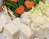 簡単☆あさりと野菜しゃぶしゃぶ鍋作り方1写真