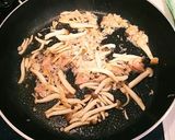 しめじとツナの和風パスタ作り方2写真