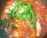 野菜ジュースでワンポットナポリタンうどん作り方2写真