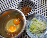 なめ茸と卵の炒め・超簡単！作り方1写真