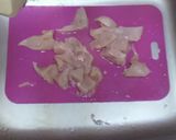 鶏肉と、レンコンの、甘酢和え作り方2写真