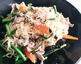 インスタントをアレンジ☆焼きラーメン作り方6写真