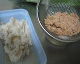 5色の色を使ってのおかず～作り方1写真