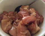 ライスヌードルと鳥もも肉の炒め物作り方1写真