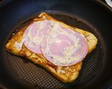 ホットサンド♪ハムハーフフレンチトースト作り方2写真
