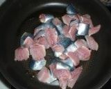 イワシとわかめの焼きそば作り方4写真