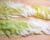白菜のサラダ作り方1写真