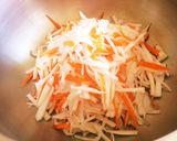 生麩入り 精進おなます 五色の基本作り方1写真